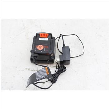 Black & Decker Lbxr20 Lithium Battery And Charger