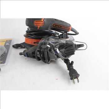 Black & Decker Palm Sander And More, 6 Pieces
