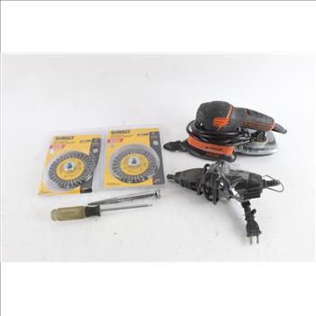 Black & Decker Palm Sander And More, 6 Pieces