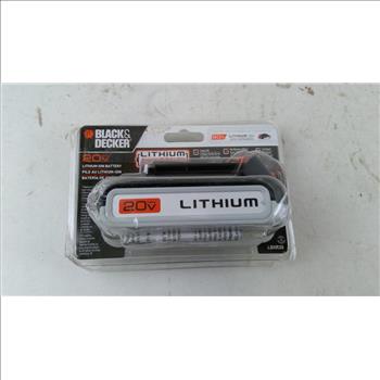 Black & Decker Power Tool Battery