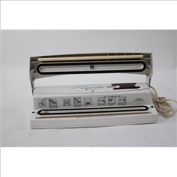 Black & Decker VS200 Fresh Guard Professional Performance Vacuum Sealer