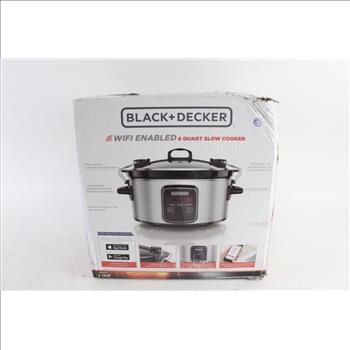 Black + Decker Wi-Fi 6-Quart Slow Cooker