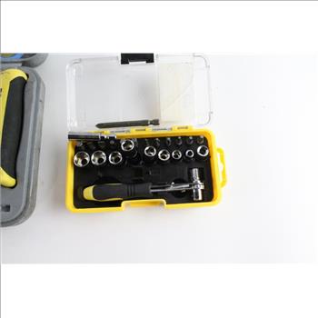 Black Jack Tire Repair Kit, Milwaukee Drill Bit Set, And More, 4 Pieces