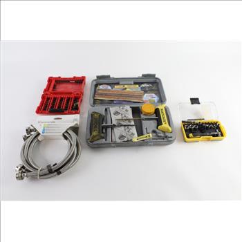 Black Jack Tire Repair Kit, Milwaukee Drill Bit Set, And More, 4 Pieces