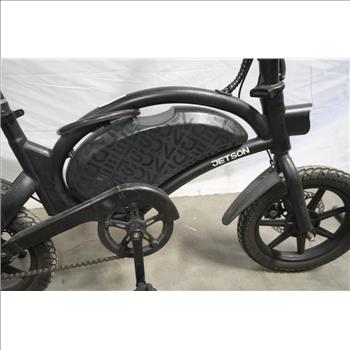 Black Jetson Electric Bike