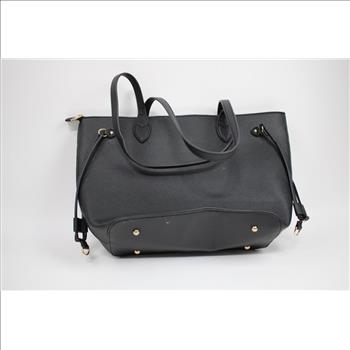 Black Leather Handbag