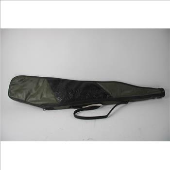 Black Leather Rifle Carry Case
