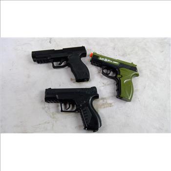 Black Ops Vs. Zombies Airsoft Pistol, And Umarex 40XP And XBG Air Pistols, 3 Pieces