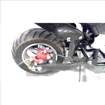Black Pocket Rocket Mini Bike