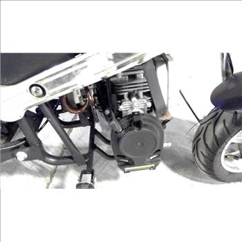 Black Pocket Rocket Mini Bike