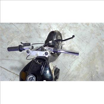 Black Pocket Rocket Mini Bike