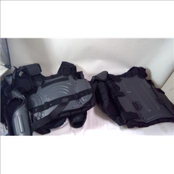 Black Protection Gear With Pads