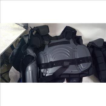 Black Protection Gear With Pads