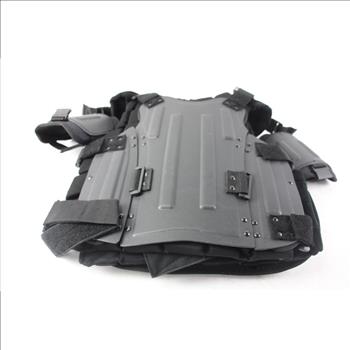 Black Protection Gear With Pads