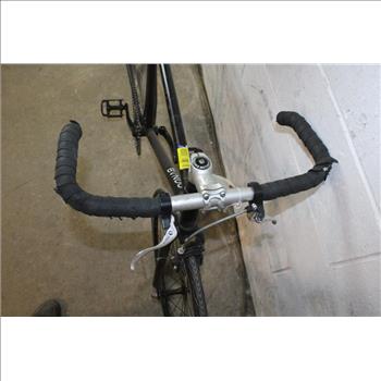 Black Single Speed Road Bike