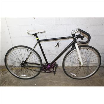Black Single Speed Road Bike