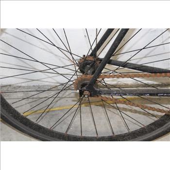 Black Single Speed Road Bike