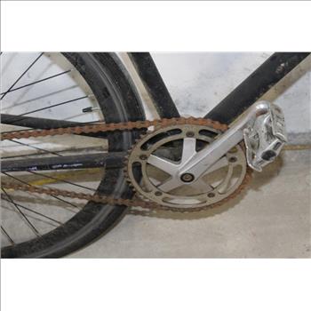 Black Single Speed Road Bike