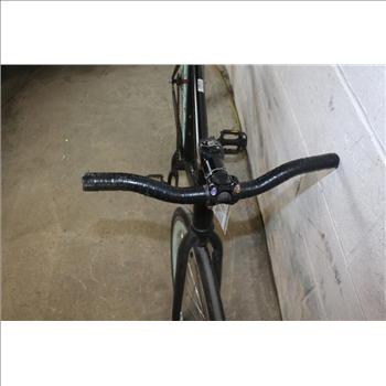 Black Single Speed Road Bike