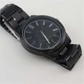 Black Stainless Steel Watch