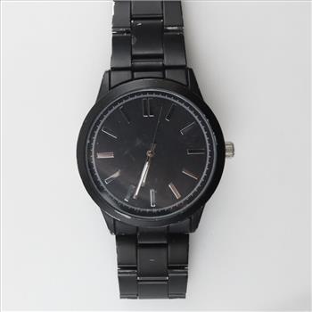 Black Stainless Steel Watch