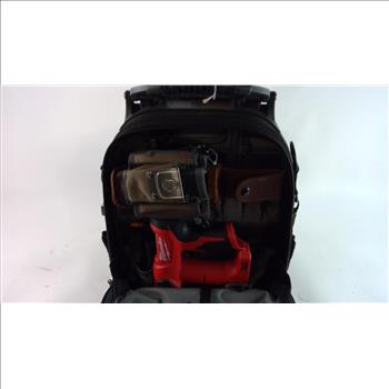Black Tech Pac Backpack With Tools
