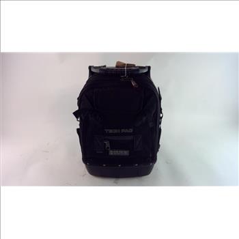 Black Tech Pac Backpack With Tools