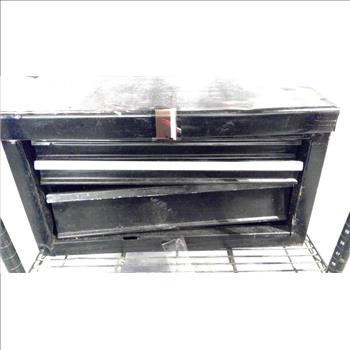 Black Tool Box With Tools, 10+ Pieces