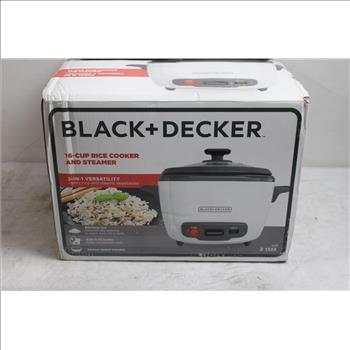 Black+Decker, Cup Rice Cooker And More