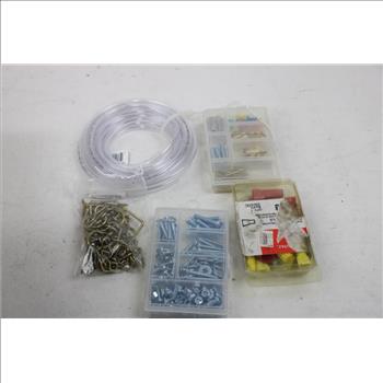 Blackfin Walkie Talkies, LazerPro Level, EverBilt 20ft Clear Vinyl Tubing And More, 8 Pieces