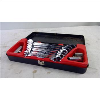 Blackhawk 8-piece Reversible Ratcheting Wrench Set