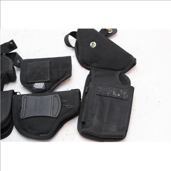 Blackhawk, Gunmate, Wrb, + More Holsters, 6 Pieces