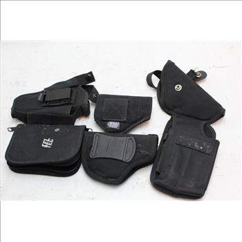 Blackhawk, Gunmate, Wrb, + More Holsters, 6 Pieces