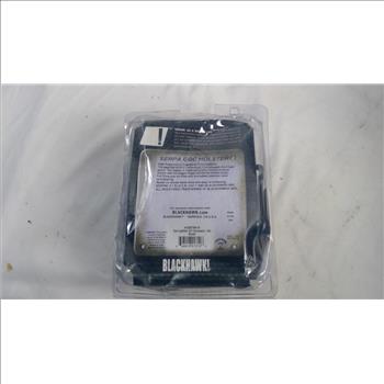 Blackhawk Holster, Matte Finish, Black