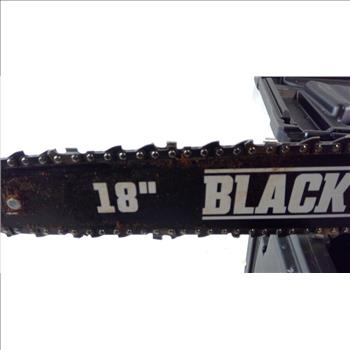 Blackmax Chainsaw With Case