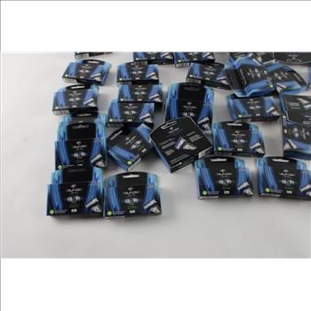 Blade 5 Blade Double Coated 4-Pack Replacement Razor Cartridges, 20+ Pieces