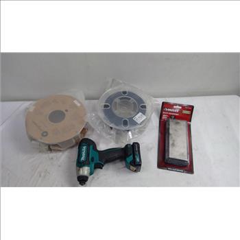 Block Sharpener, Impact Driver, Garden Valves And More With 3D Print Filament, 9 Pieces