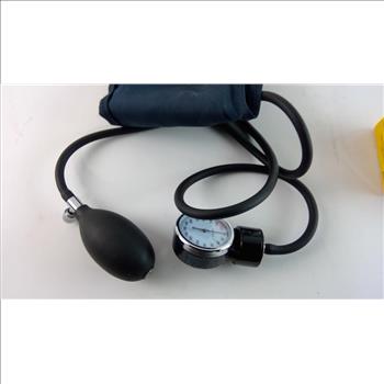 Blood Pressure Cuff And Fingertip Pulse Oximeter