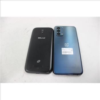 Blu, 1+ Cell Phone Lot, 2 Pieces, Sold For Parts