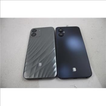 BLU Cell Phone Lot, 2 Pieces, Sold For Parts