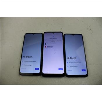 Blu Cell Phone Lot, 3 Pieces, Sold For Parts