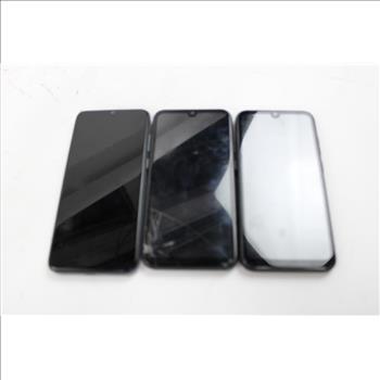 Blu Cell Phone Lot, 3 Pieces, Sold For Parts