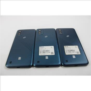 Blu Cell Phone Lot, 3 Pieces, Sold For Parts