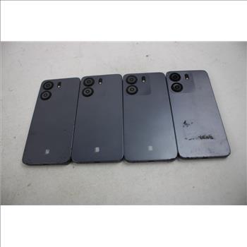 BLU Cell Phone Lot, 4 Pieces, Sold For Parts