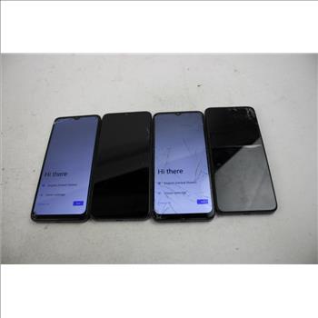 BLU Cell Phone Lot, 4 Pieces, Sold For Parts