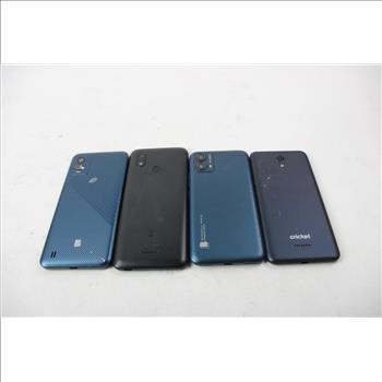 Blu, Cricket, Hotpper Cell Phone Lot, 4 Pieces, Sold For Parts