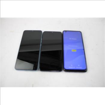 BLU, LG, Orbic Cell Phone Lot, 3 Pieces, Sold For Parts