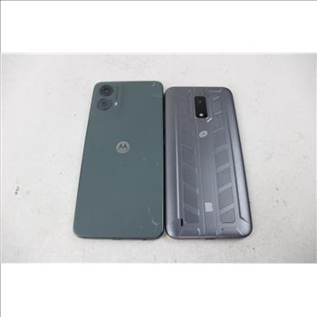 Blu, Motorola Cell Phone Lot, 2 Pieces, Sold For Parts