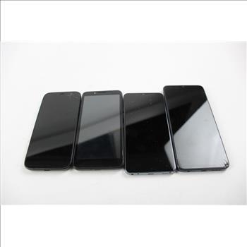 BLU, Schok, LG, TCL Cell Phone Lot, 4 Pieces, Sold For Parts