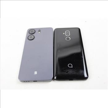 Blu Tcl,Cell Phone Lot, 2 Pieces, Sold For Parts